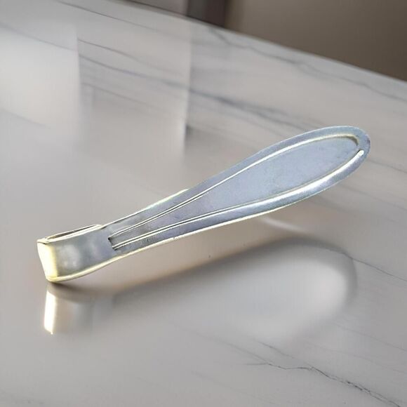 Georg Jensen Estate Money Clip Tie Pin Silver GJ35 - Picture 6 of 15